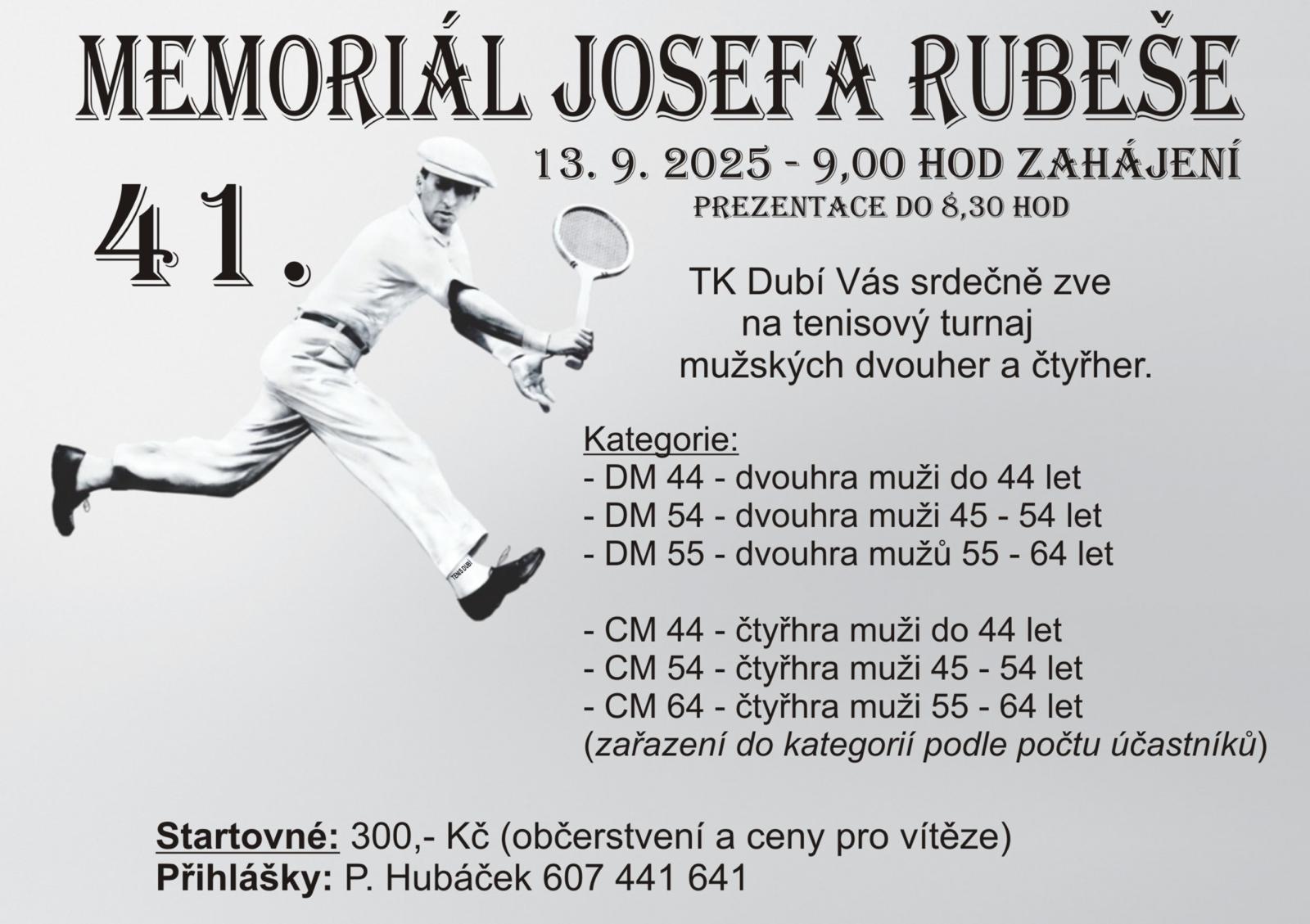 41.ročník Josefa Rubeše